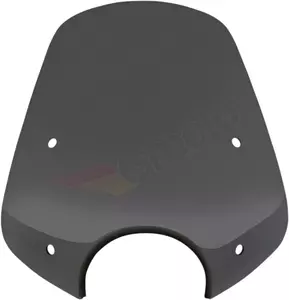 Memphis Shades Del Rey Sportshield zwart donker gerookt 15 inch windscherm - MEP51110