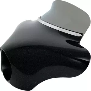 Memphis Shades Batwing Spoiler Rozšírené čierne zadymené čelné sklo 6-1/2 - MEP8541