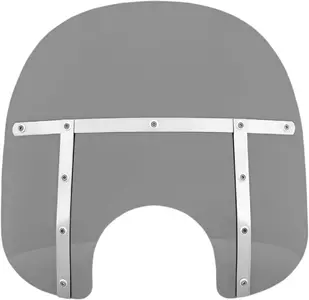 Memphis Shades Fat grey donker gerookt windscherm 15 inch - MEM31212 
