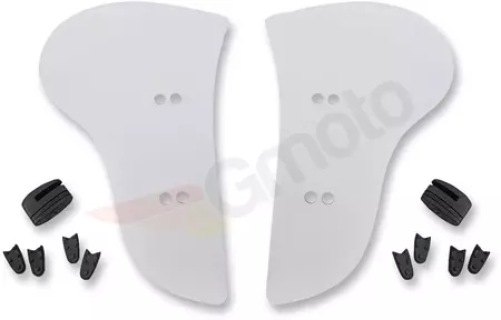 Set di deflettori per parabrezza Memphis Shades Side Wing grigio Ghost - MEM5806 