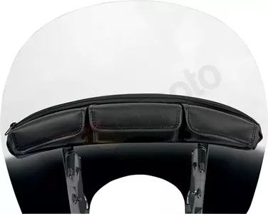 Memphis Shades Zipper trīskārša vējstikla soma melna-7