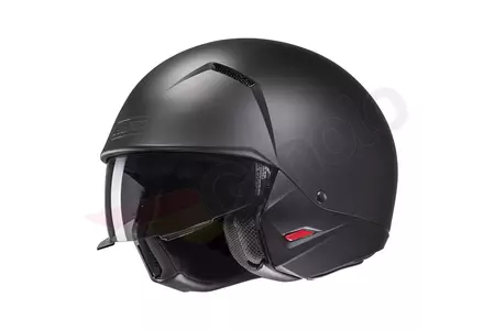 HJC I20 SEMI FLAT BLACK L capacete aberto para motociclistas-2