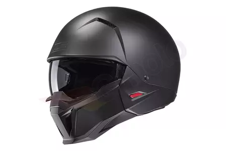HJC I20 SEMI FLAT BLACK cască de motocicletă cu fața deschisă M