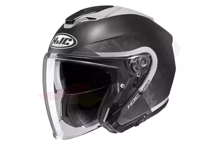 HJC I30 DEXTA PRETO/CINZA L capacete aberto para motociclistas-1