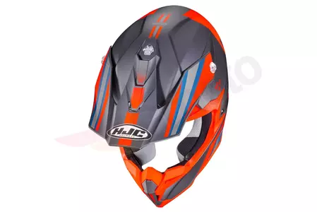 HJC I50 FLUX GREY/ORANGE XXL motorcykel enduro-hjelm-3