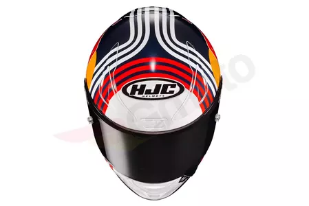 HJC R-PHA-1 RED BULL AUSTIN GP BRANCO/AZUL/VERMELHO capacete integral de motociclista XXS-2