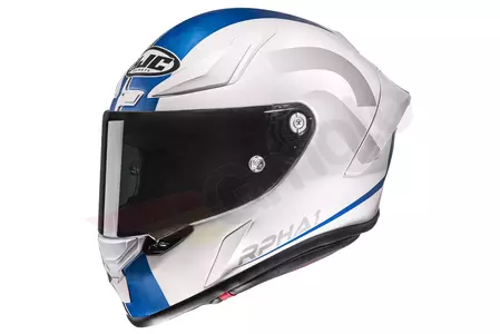 Kask motocyklowy integralny HJC RPHA1 SENIN WHITE/BLUE - RPHA1-SEN-MC2SF-L