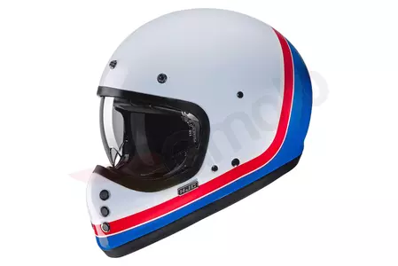 HJC V60 SCOBY WHITE/RED/BLUE casco enduro moto L-2