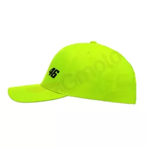 Gorra de béisbol VR46 Core 46 Fluo Yellow-3