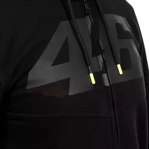VR46 Core Tone crni muški sweatshirt, veličina XL-3