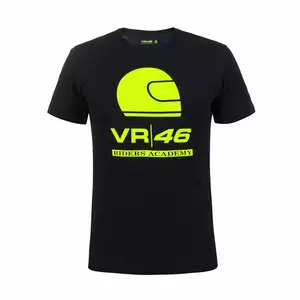 Heren T-shirt VR46 Riders Academy Zwart maat L - RAMTS318004NF001