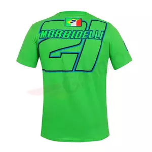 T-shirt til mænd VR46 Morbidelli Grøn størrelse L-2