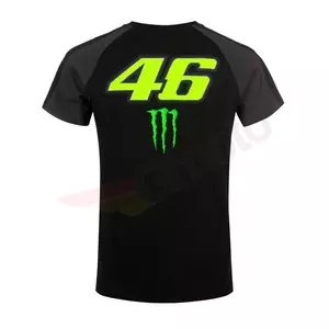 T-shirt til mænd VR46 Monster 46 Sort størrelse XL-2