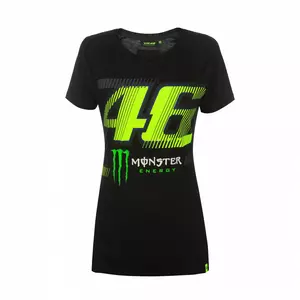 T-shirt til kvinder VR46 Monster 46 Sort størrelse M - MOWTS359604002