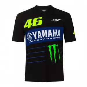 Ανδρικό πουκάμισο πόλο VR46 Yamaha Monster μέγεθος XL - YMMPO396504004