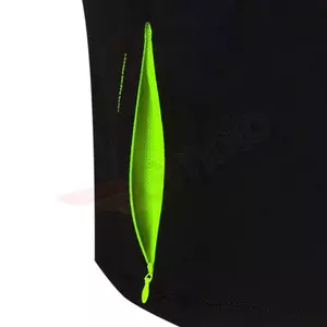 Herren VR46 Core Schwarz Kontrast T-Shirt Größe S-3