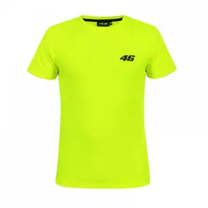 Koszulka T-Shirt męski VR46 Small Core 46 Fluo Yellow rozmiar S-1