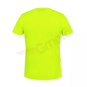 Heren T-shirt VR46 Small Core 46 Fluo Geel maat S-2