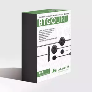 Midland BT Go Plug&Play universelt samtaleanlæg - C1310.01