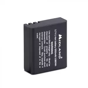 Batterie Li-Ion pour caméra Midland H3+/H5+ 900MAH 3.7V-2