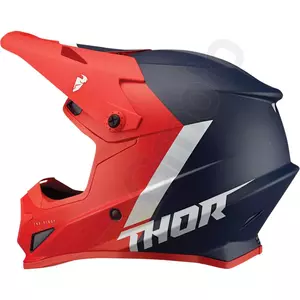 Thor Sector Chev casco cross enduro rosso/verde 4XL-2