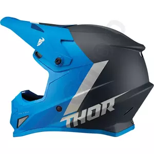Thor Sector Chev cross enduro-hjelm blå/sort L-2