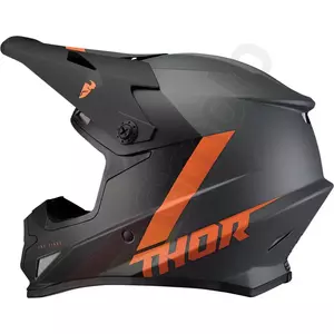 Thor Sector Chev cross enduro helmet grey/black/orange 4XL-2