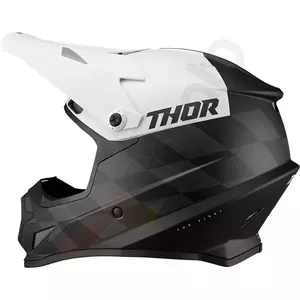 Thor Sector Birdrock Cross Enduro Helm schwarz/weiß L-2