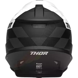 Thor Sector Birdrock cross enduro-hjelm sort/hvid 3XL-4
