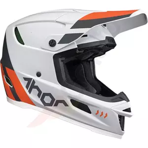 Thor Reflex Cube Cross-Enduro Helm weiß/grau/orange M-1