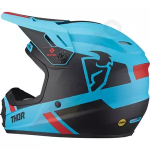 Thor Junior Sector Split MIPS cross enduro helma modrá/černá M-2