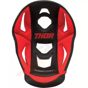 Wyściółka do kasku Thor Reflex czerwony/czarny XS - 0134-2822