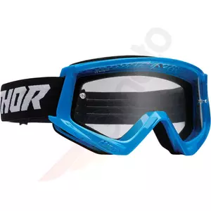 Thor Combat Junior motorcykelbriller cross enduro blå/sort - 2601-3047