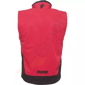 Kamizelka cross enduro Thor Warmup Vest czerwony czarny M-2