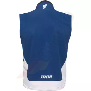 Thor Warmup Vest Cross Enduro Weste blau/weiß M-2