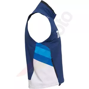 Thor Warmup Vest cross enduro gilet blauw/wit M-3