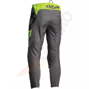 Thor Sector Birdrock pantaloni cross enduro grigio/giallo fluo 48-2