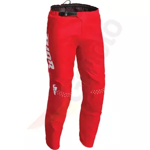 Spodnie cross enduro Thor Sector Minimal czerwony 28-1