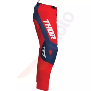 Pantalon Thor Sector Chev cross enduro rouge/vert 40-3