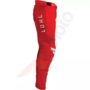 Pantalon Thor Prime Hero cross enduro rouge/blanc 40-3