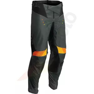 Thor Pulse React spodnie cross enduro czarny/zielony 42 - 2901-9451