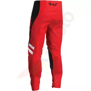 Thor Junior Pulse Cube spodnie cross enduro czerwony/czarny 18-2
