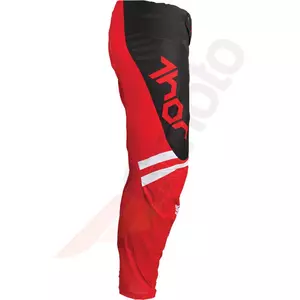 Thor Junior Pulse Cube spodnie cross enduro czerwony/czarny 18-3