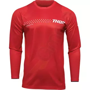 Koszulka bluza cross enduro Thor Sector Minimal czerwony S - 2910-6431