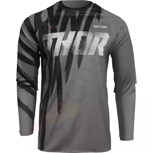 Thor Sector Tear sweatshirt cross enduro grijs/zwart L - 2910-6482
