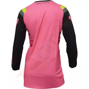 Thor Pulse Rev Sweatshirt Damen Cross Enduro rosa/schwarz M-2