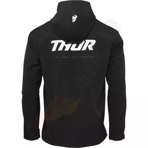 Thor Softshell jakke sweatshirt med hætte sort L-2