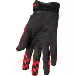 Thor Draft cross enduro rukavice červená/čierna L-2