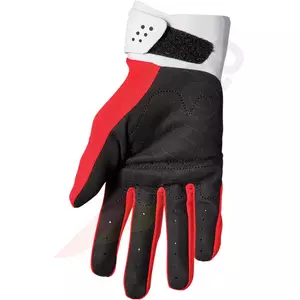 Thor Junior Spectrum cross enduro rukavice červená/biela M-2