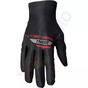 Thor Intense Team MTB rukavice čierne/červené M - 3360-0040
